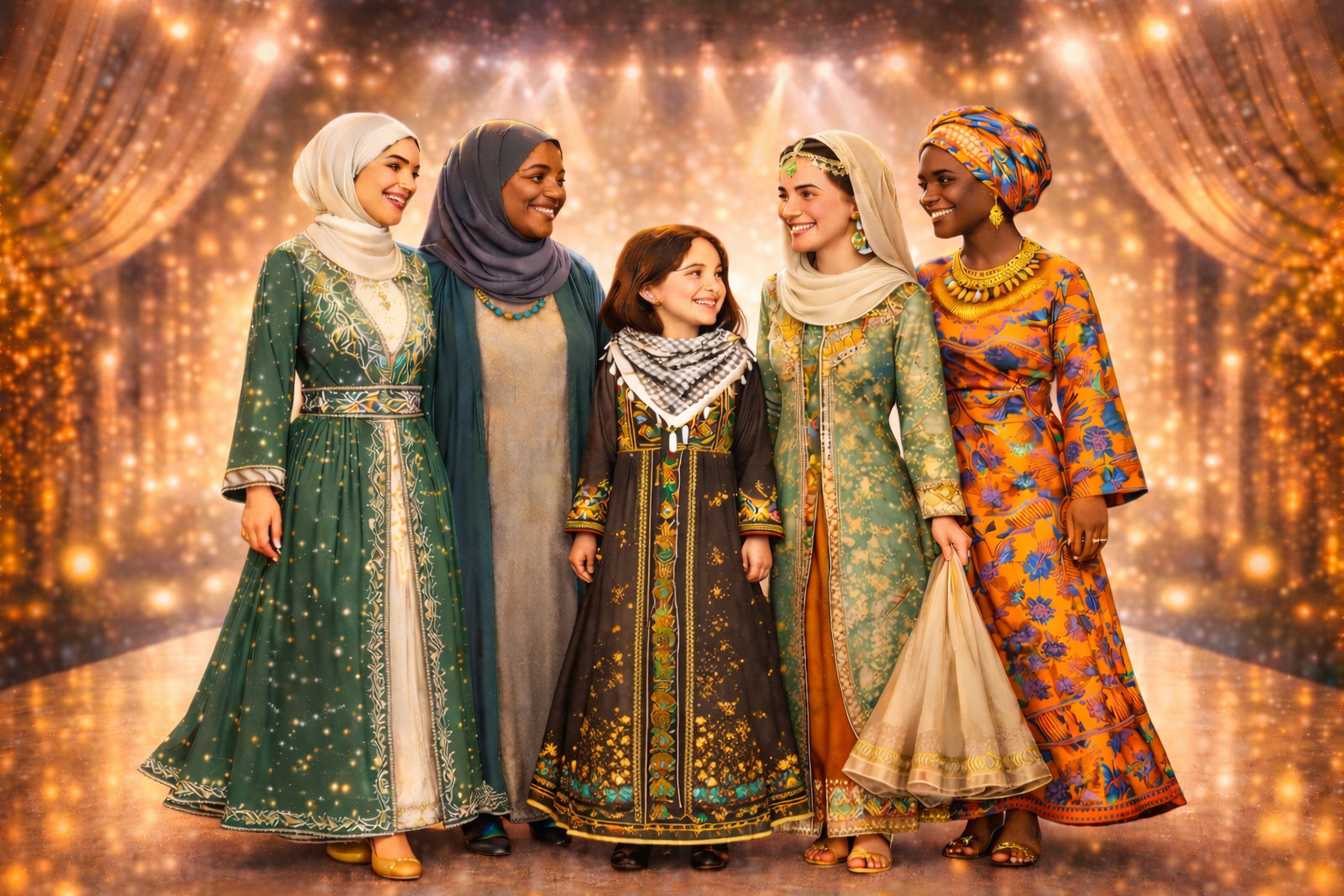 Promotional artwork for the Inter-generational Eid Fashion Show